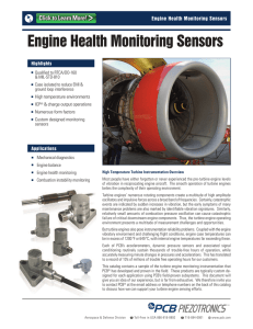 Engine Health Monitoring Sensors