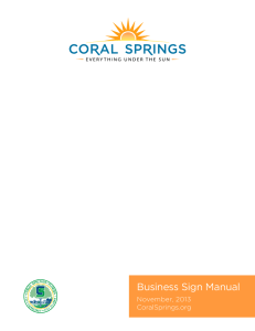 Business Sign Manual