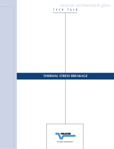 thermal stress breakage