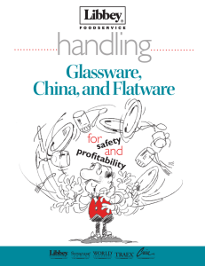 Libbey Glassware Handling Guide