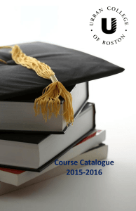 Course Catalogue 2015-2016