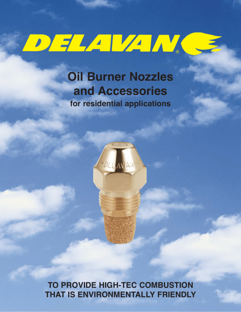 .50-60A Del-O-Flo  SPECIAL ANTI CLOG Delavan Oil Burner Nozzle 