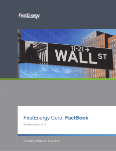 FirstEnergy Corp. FactBook