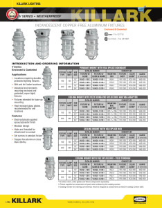 incandescent copper-free aluminum fixtures