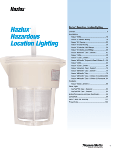 Hazlux® Hazardous Location Lighting