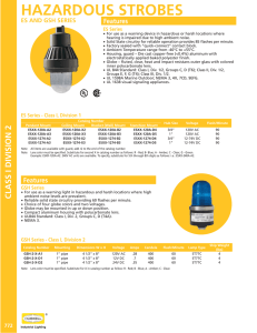 hazardous strobes