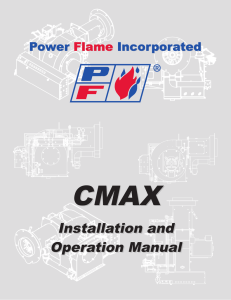 Power Flame Type CMAX Burner