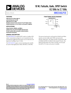 HMC546LP2E - Analog Devices