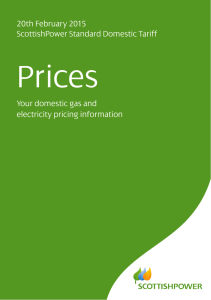 Prices - ScottishPower