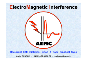 Electro Magnetic Interference