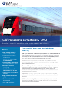 Electromagnetic compatibility (EMC)