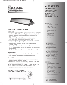 6200 PDF - Snelson Oilfield Lighting