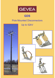 BROCHURE GDS DISCONNECTORS / pdf / 3 MB