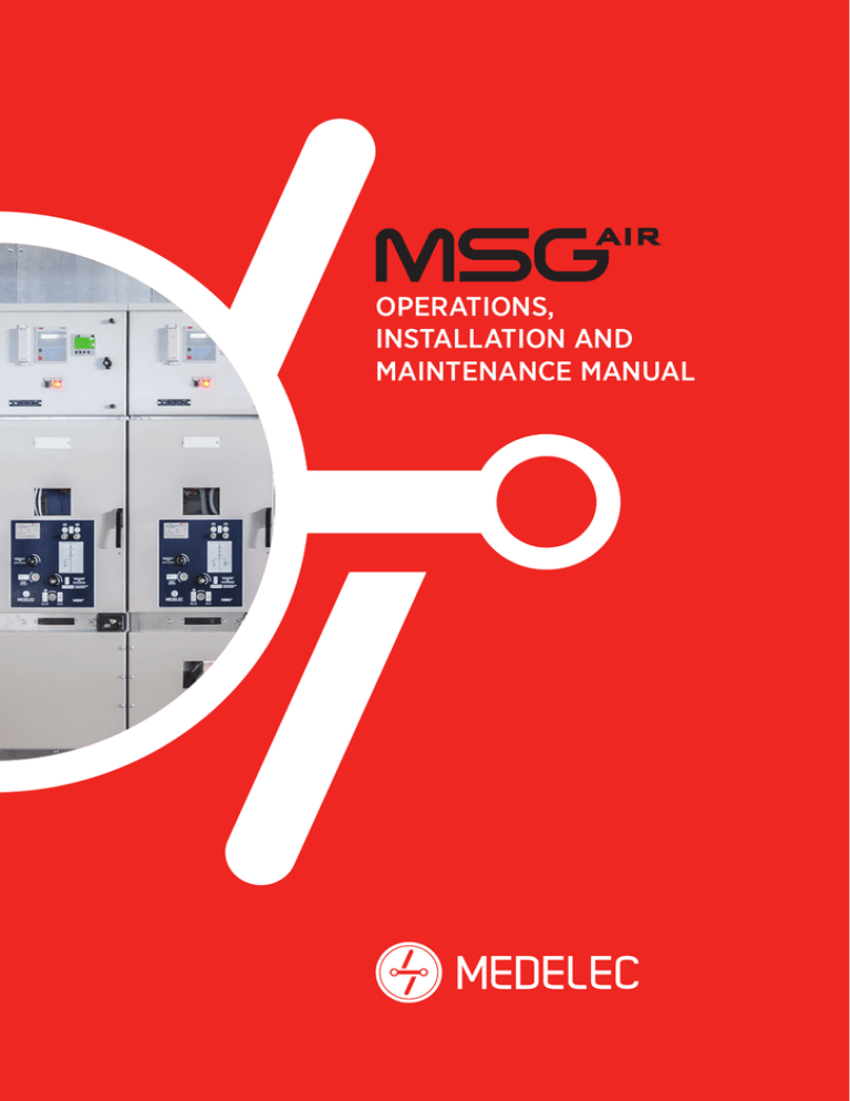 OperatiOns, InstallatiOn And Maintenance Manual