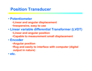 Position Transducer