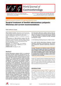 Full Article  - World Journal of Gastroenterology