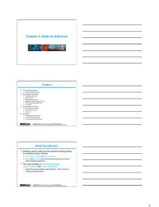 Chapter 3: Node Architecture