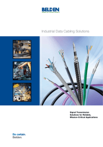 Industrial Data Cabling Solutions