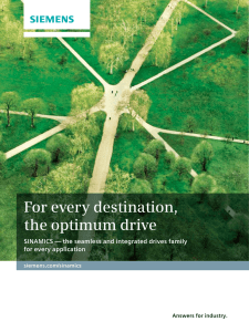 For every destination, the optimum drive