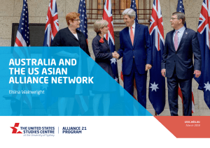 australia and the us asian alliance network