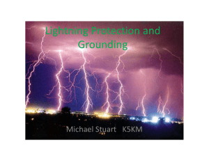 Lightning Protection and Lightning Protection and Grounding