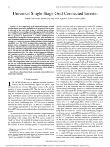 Universal Single-Stage Grid-Connected Inverter