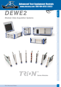 DEWE2-F18 - Advanced Test Equipment Rentals