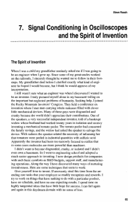 7. Signal Conditioning in Oscilloscopes and the