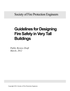 Guidelines for Designing Fire Safety in Very Tall Buildings