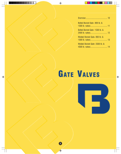 gate valves - Bonney Forge