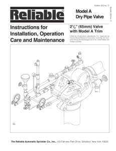 View bulletin - Reliable Automatic Sprinklers