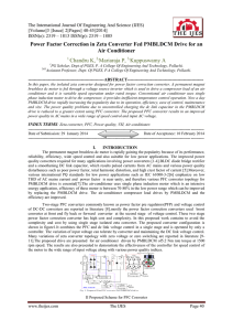 Power Factor Correction in Zeta Converter Fed PMBLDCM Drive for