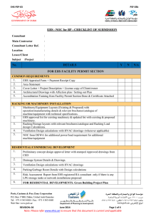 PSF-03b EHS-NOC Checklist of Submission