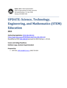 Science, Technology, Engineering, and Mathematics (STEM)