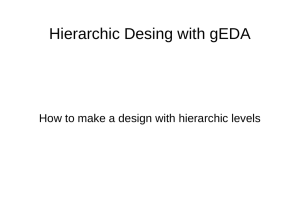 gschem hierarchical tutorial