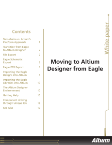 Moving to Altium Designer from Eagle