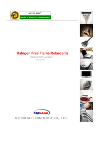 Halogen Free Flame Retardants