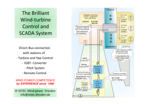 The Brilliant Wind-turbine Control and SCADA System