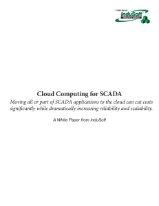 Cloud Computing for SCADA