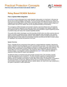 Relay Based SCADA Solution