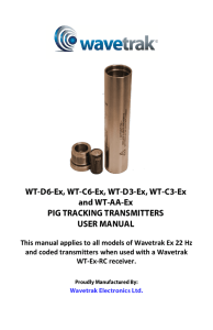 Transmitter Operation - Wavetrak Electronics