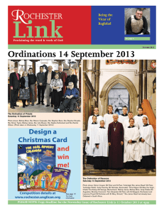 Ordinations 14 September 2013