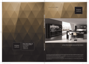 Kitchen Culture Holdings Ltd Annual Report 2011 - Out