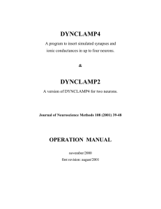 DYNCLAMP4 DYNCLAMP2