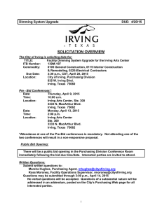 139M-15F Facility Dimming System Upgrade for the IAC