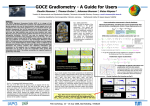 GOCE Gradiometry - A Guide for Users
