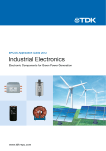 Application Guide - Electronic Components for