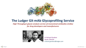 The Ludger GX-mAb Glycoprofiling Service