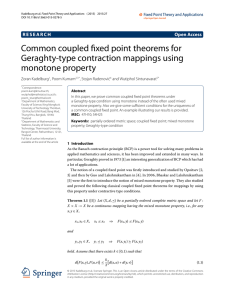 Common coupled fixed point theorems for Geraghty