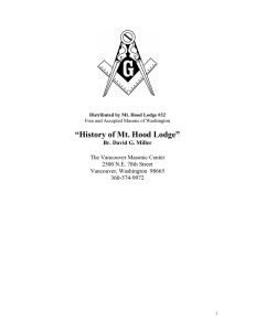 History of Mt. Hood Lodge